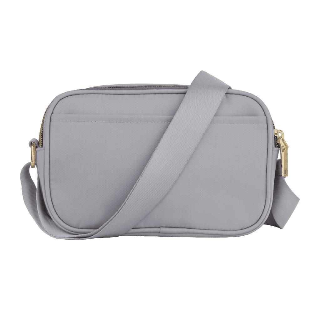 Foto 3 pulgar | Bolsa Crossbody Moderna Bandolera Luckyly Modelo Nubia Gris para Mujer