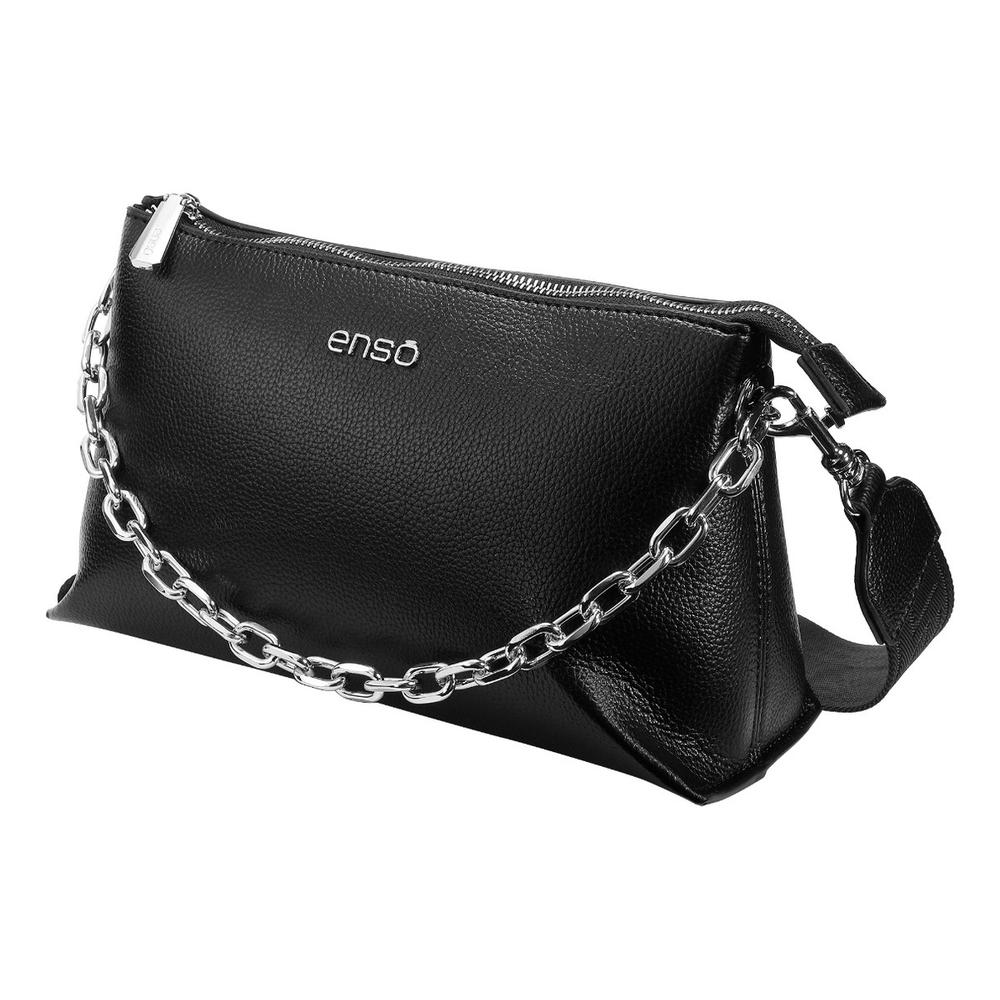 Foto 3 pulgar | Bolsa Crossbody Enso Glam De Verano Mujer Eb2432cbb16 Negro Negro