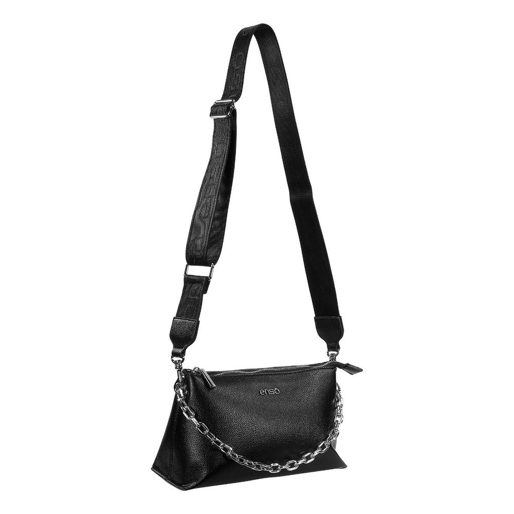 Foto 6 pulgar | Bolsa Crossbody Enso Glam De Verano Mujer Eb2432cbb16 Negro Negro
