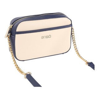 Foto 5 | Bolsa Crossbody Enso Soleil Chic Mujer Eb2432cbbl15 Beige/azul Marino Beige