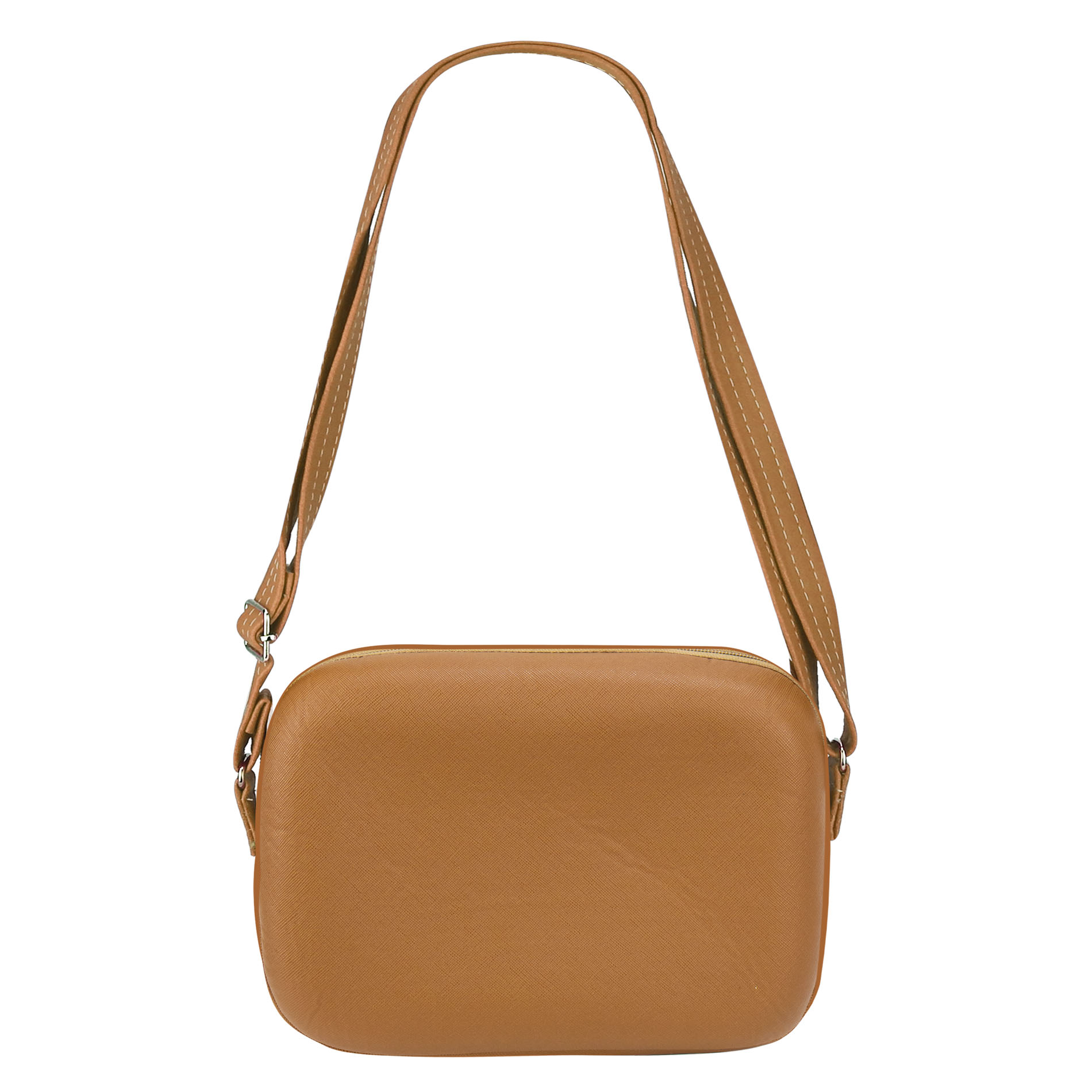 Foto 4 pulgar | Mariconera Para Dama Camel Rapport Retro Sintetico Wanda Nueva Imagen