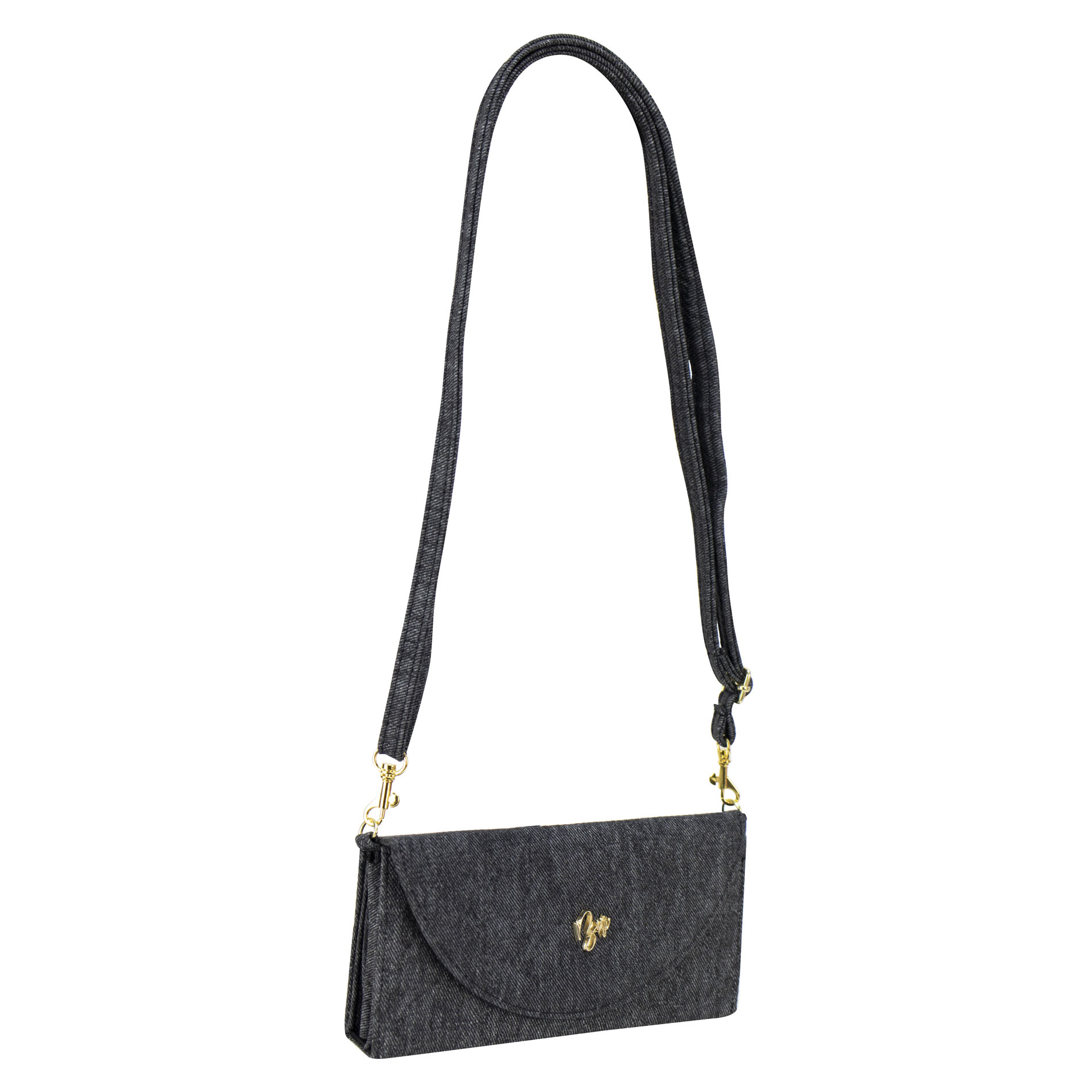 Foto 2 | Porta Celular Para Dama Negro Celine Sintetico Maxi Ana Nueva Imagen