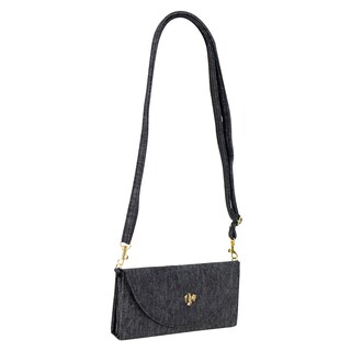 Foto 2 | Porta Celular Para Dama Negro Celine Sintetico Maxi Ana Nueva Imagen