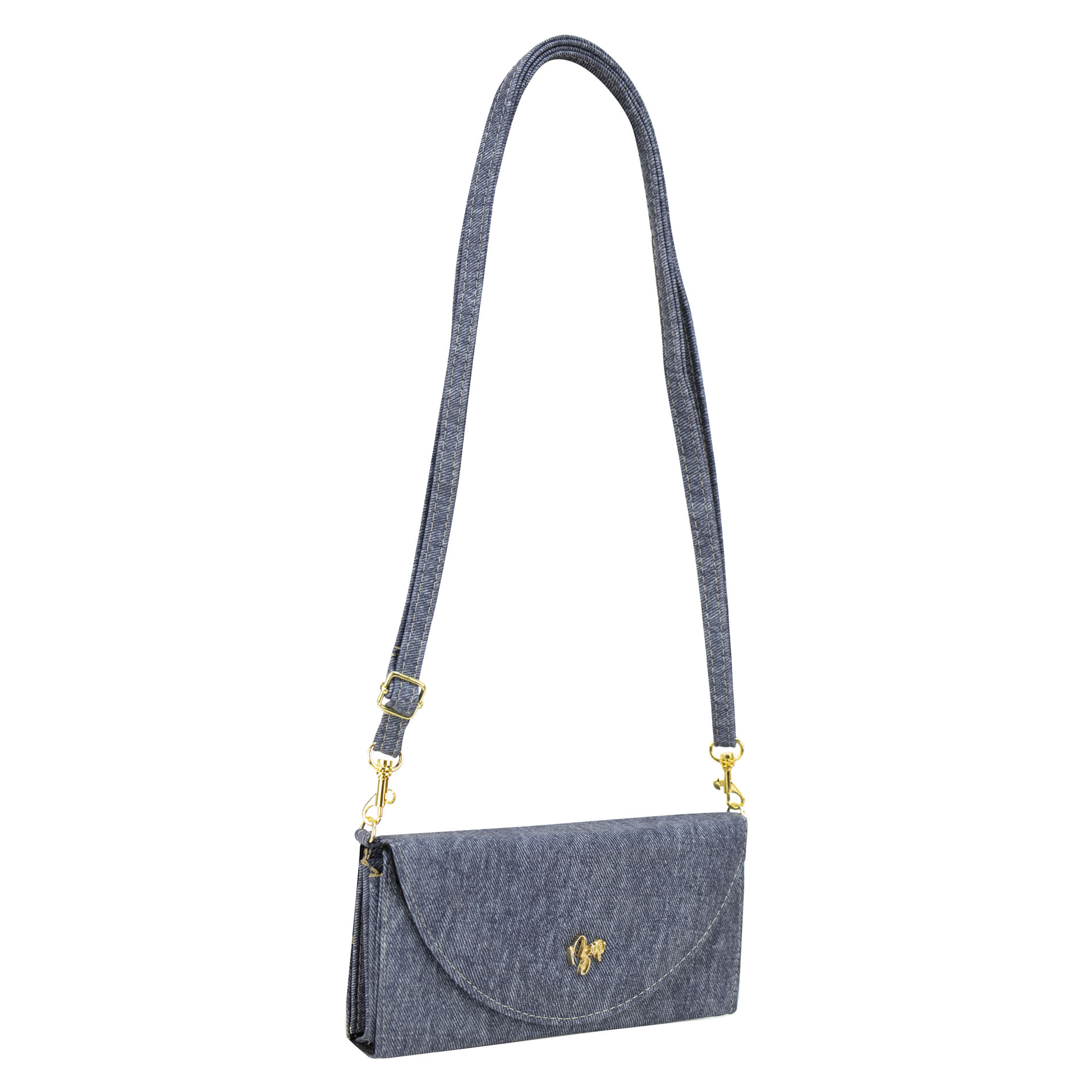 Foto 3 pulgar | Portacelular Nueva Imagen Maxi Ana Azul Denim