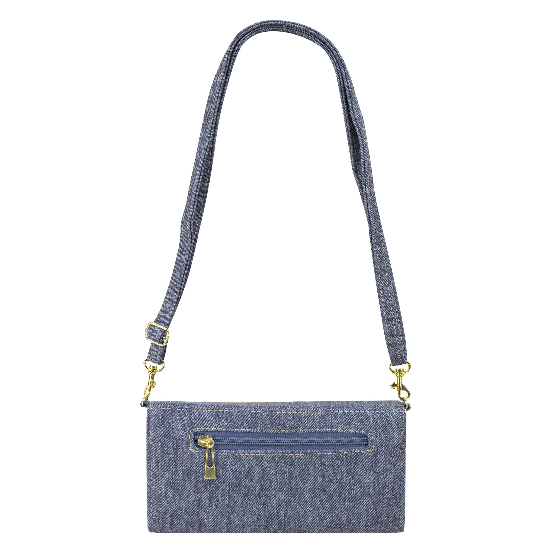 Foto 4 pulgar | Portacelular Nueva Imagen Maxi Ana Azul Denim