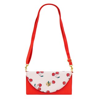 Foto 1 | Porta Celular Para Dama Rojo Cerezas Sintetico Maxi Ana Nueva Imagen
