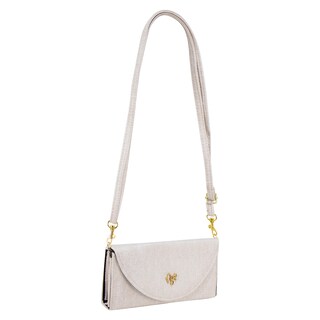 Foto 2 | Porta Celular Para Dama Beige Celine Sintetico Maxi Ana Nueva Imagen