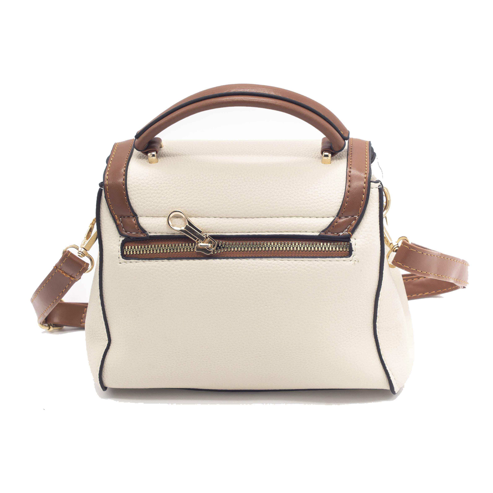 Foto 3 pulgar | Bolsa Crossbody Klean color Blanco con Correa Ajustable y Amplio Espacio Interior