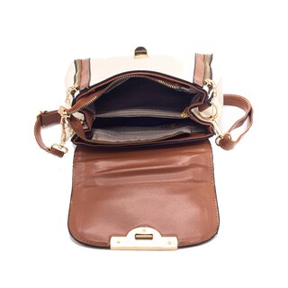 Foto 3 | Bolsa Crossbody Klean color Blanco con Correa Ajustable y Amplio Espacio Interior
