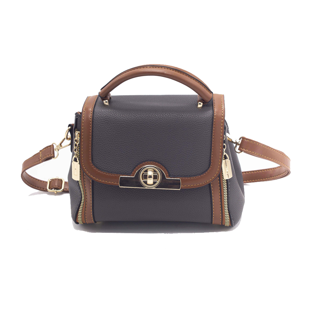 Bolsa Crossbody Klean Gris con Correa