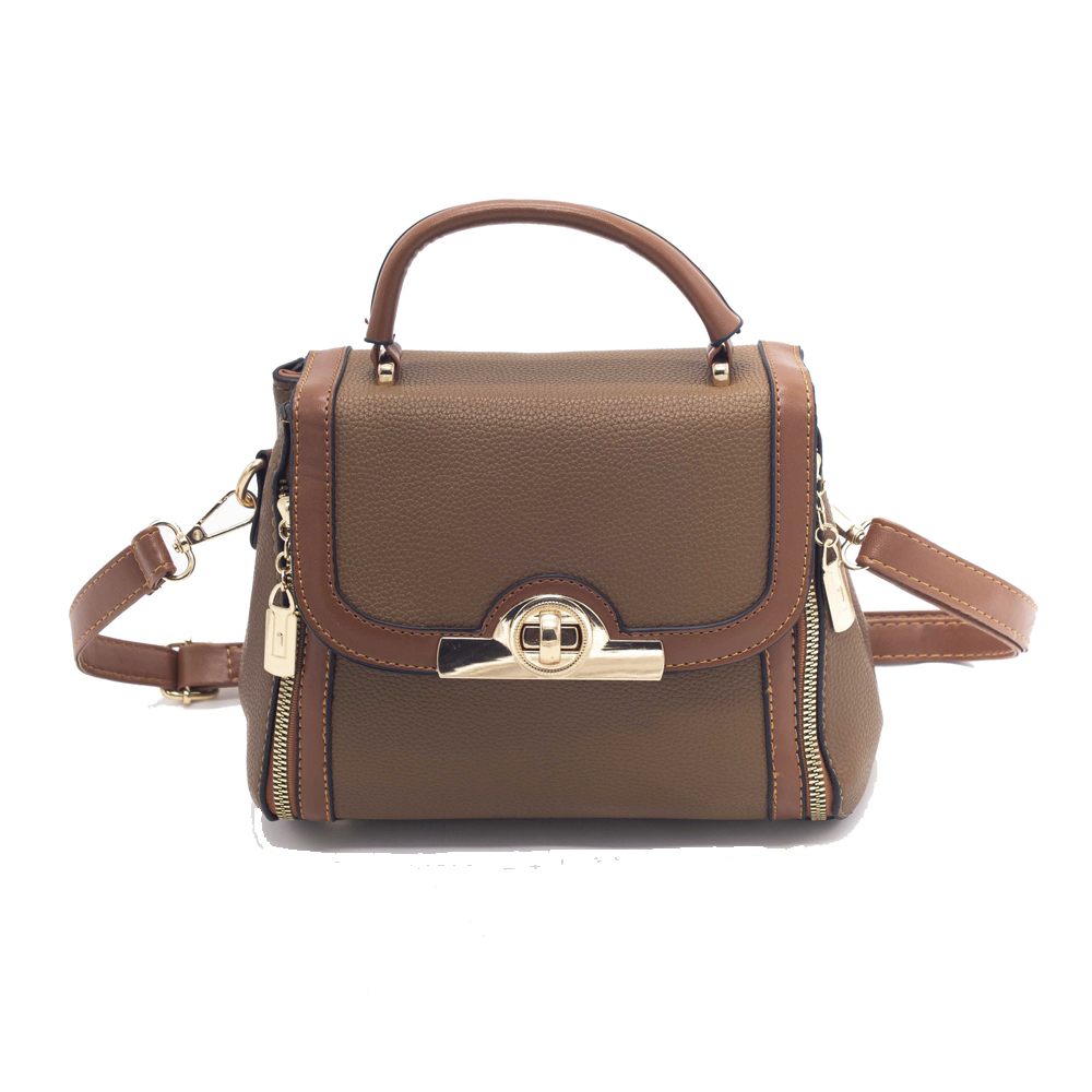 Bolsa Crossbody Klean  Kaki con Correa Ajustable
