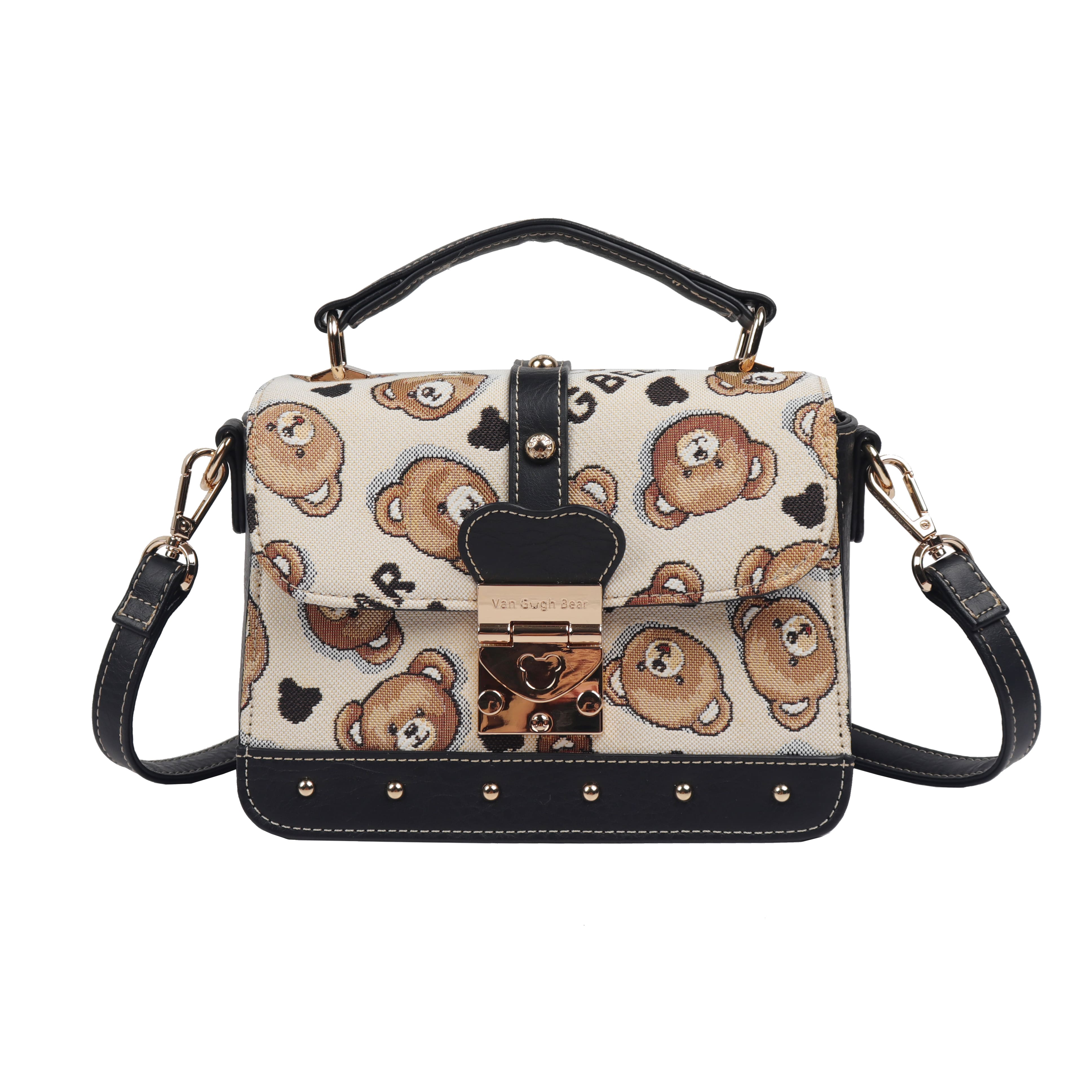 Foto 2 pulgar | Crossbody Van Gogh Bear By Henney Bear V074 Lalic Bear