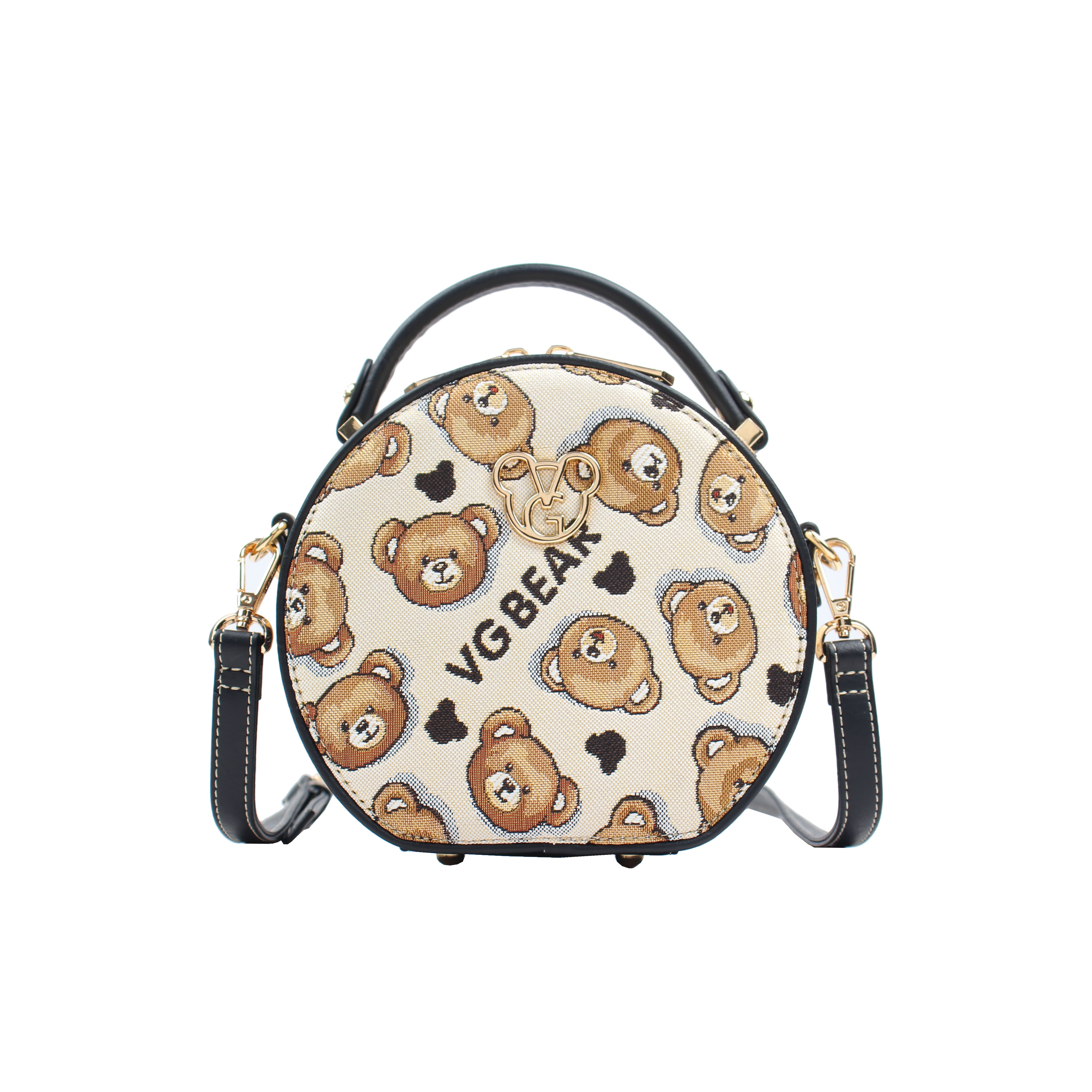 Foto 2 pulgar | Crossbody Van Gogh Bear By Henney Bear para Mujer