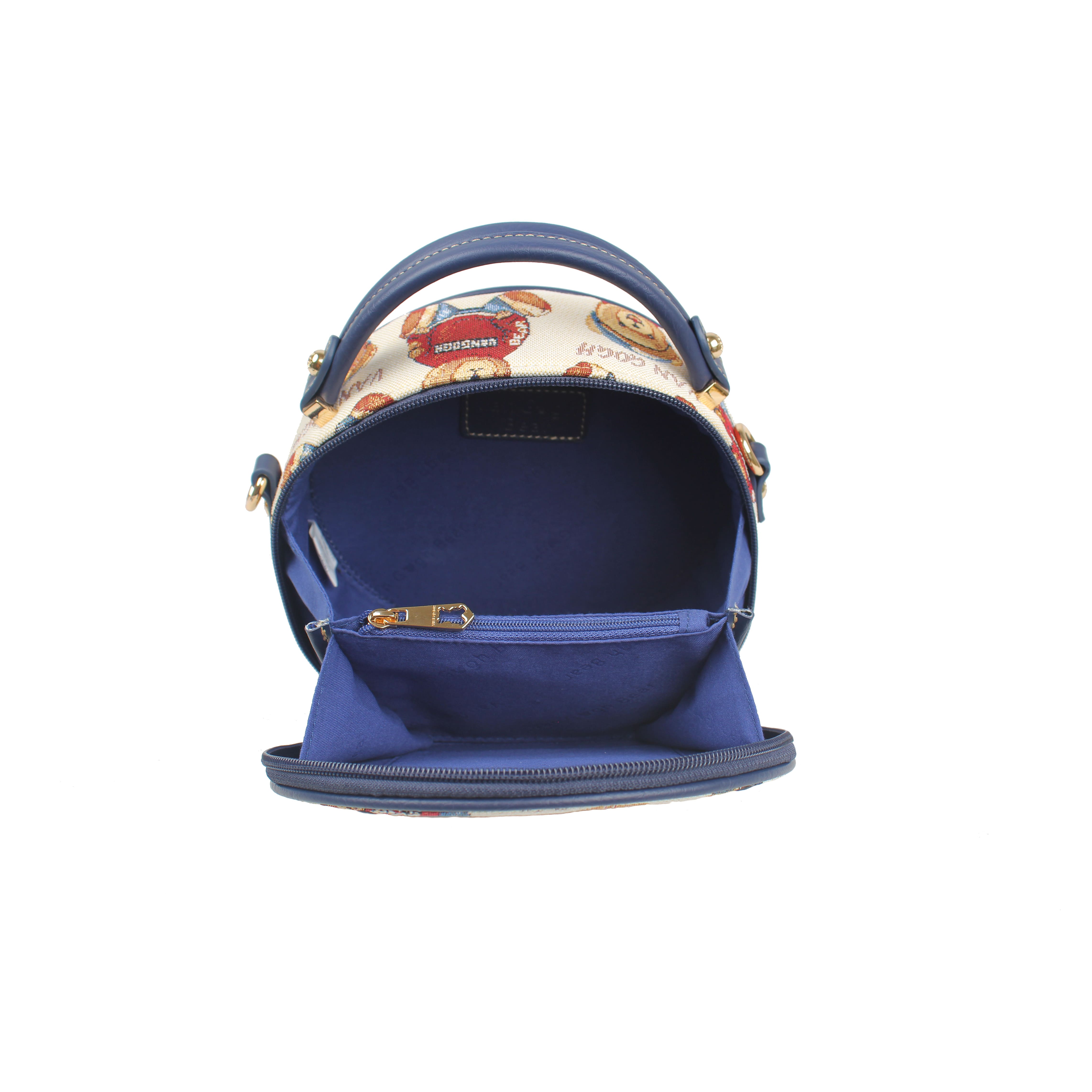 Foto 4 pulgar | Crossbody Van Gogh Bear By Henney Bear para Mujer