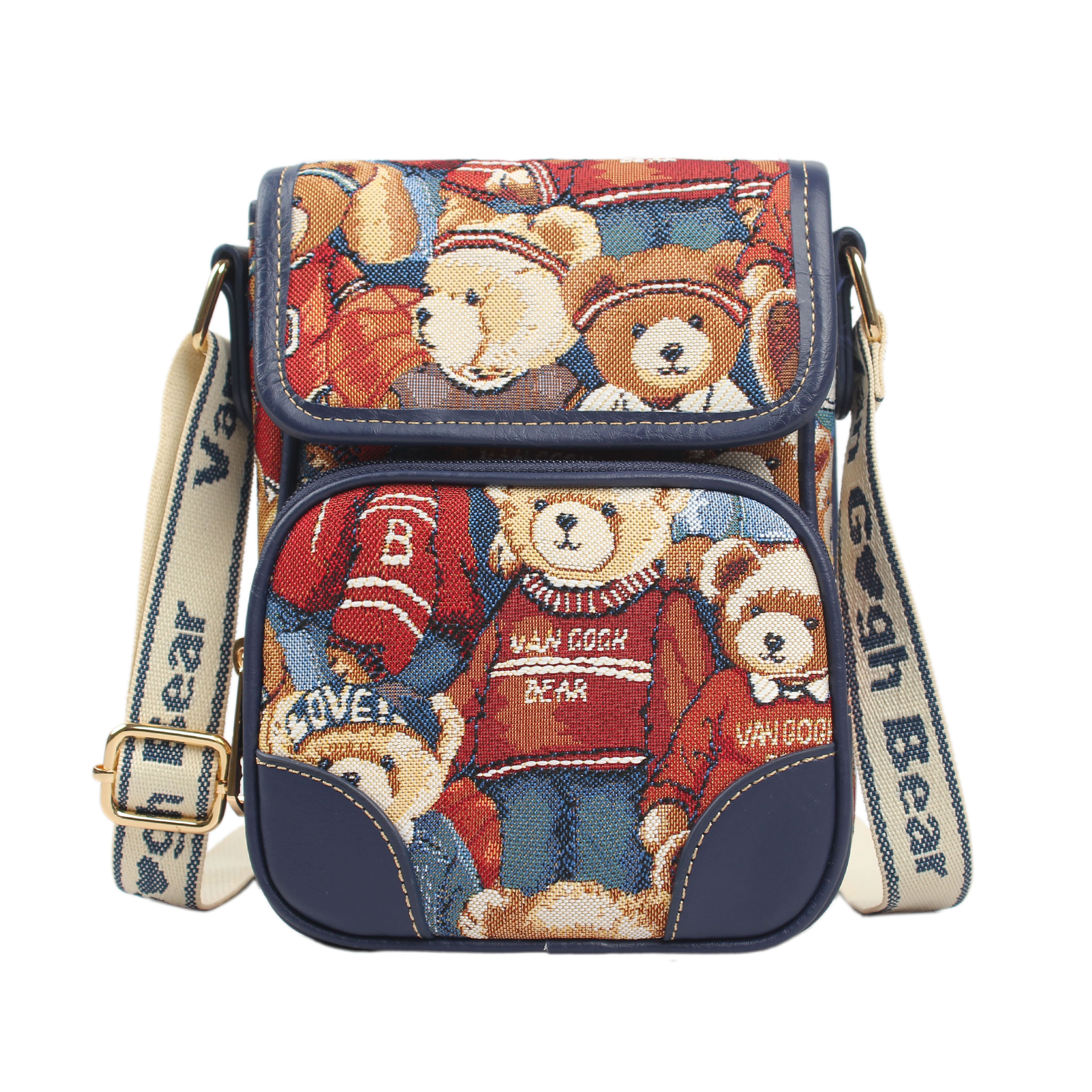 Crossbody Van Gogh Bear By Henney Bear V110 Sport