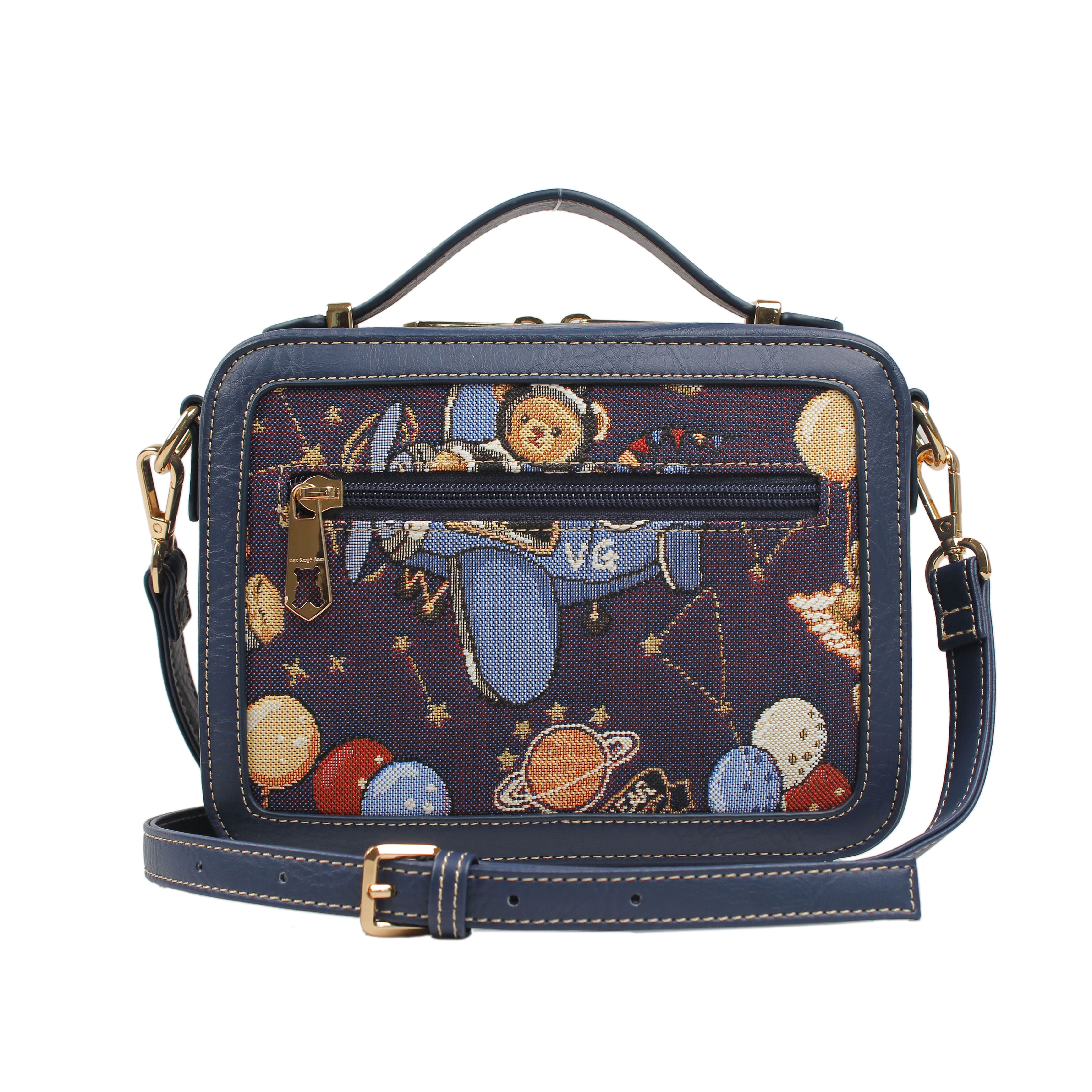 Foto 3 pulgar | Crossbody Van Gogh Bear By Henney Bear V125 Dreaming