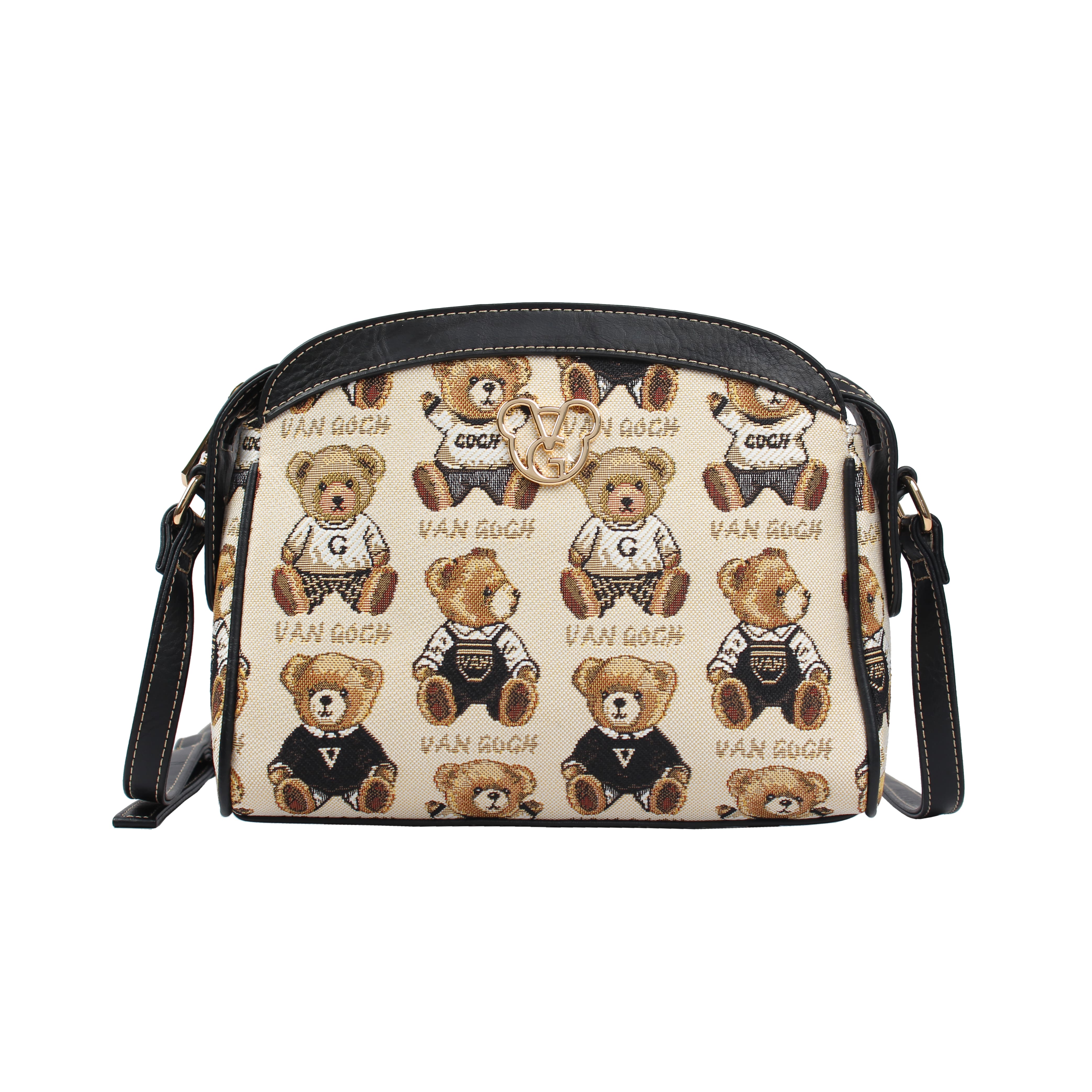 Foto 2 pulgar | Crossbody Van Gogh Bear By Henney Bear V128 Super Grey