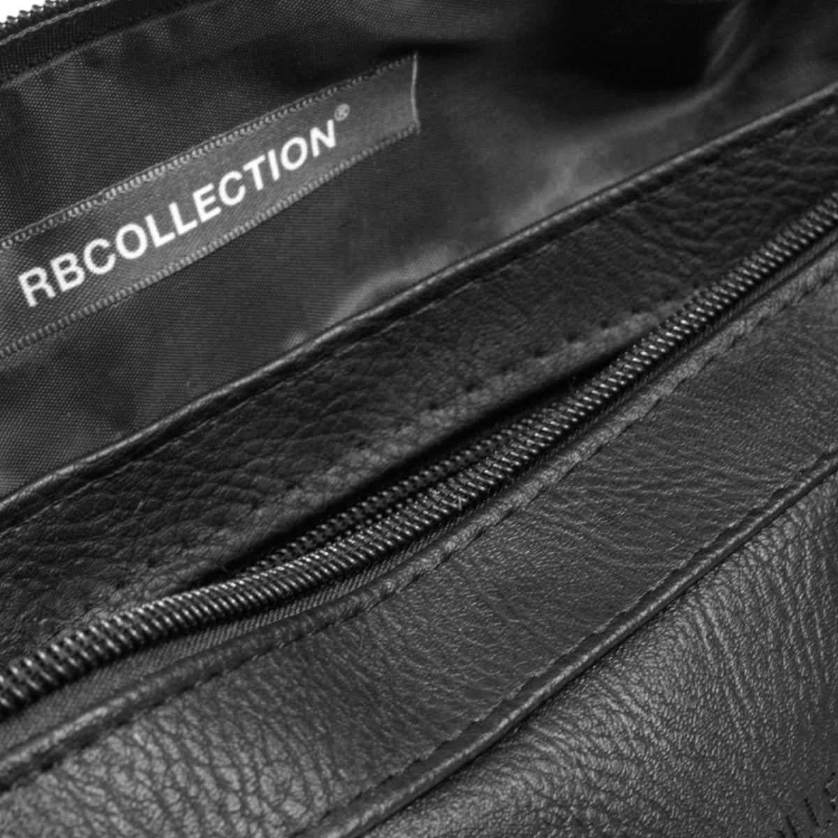 Foto 5 pulgar | Bolso Crossbody Exterior Piel Color Negro Para Mujer De Rbcollection