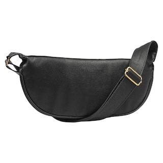 Foto 1 | Bolso Crossbody Exterior Piel Vegana Color Negro Para Mujer De Rbcollection