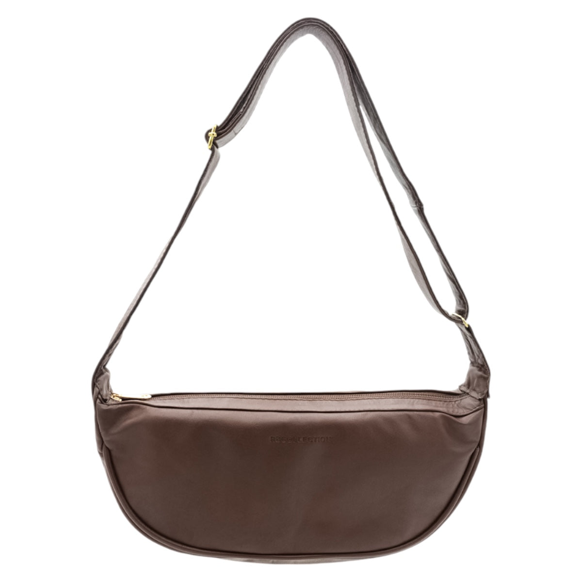 Foto 5 pulgar | Bolso Crossbody Exterior Piel Color Café Para Mujer De Rbcollection