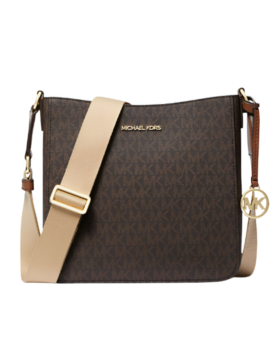 Bolsa Crossbody Jet Set Travel Michael Kors Color Café