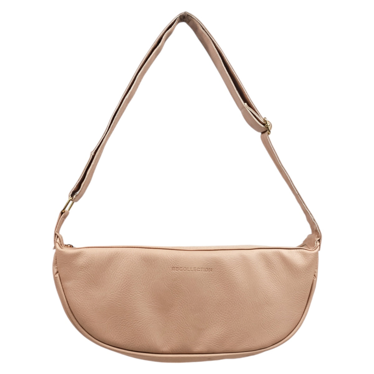 Foto 5 pulgar | Bolso Crossbody Exterior Piel Vegana Color Beige  Para Mujer De Rbcollection