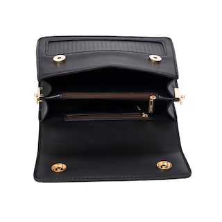 Foto 3 | Bolsa Crossbody de Dama Hpc Polo en Negro con Logo Metálico