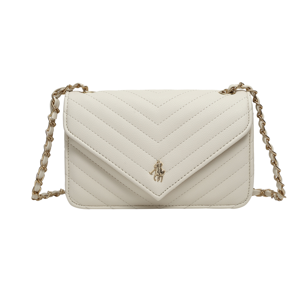 Foto 2 pulgar | Crossbody HPC Polo Beige