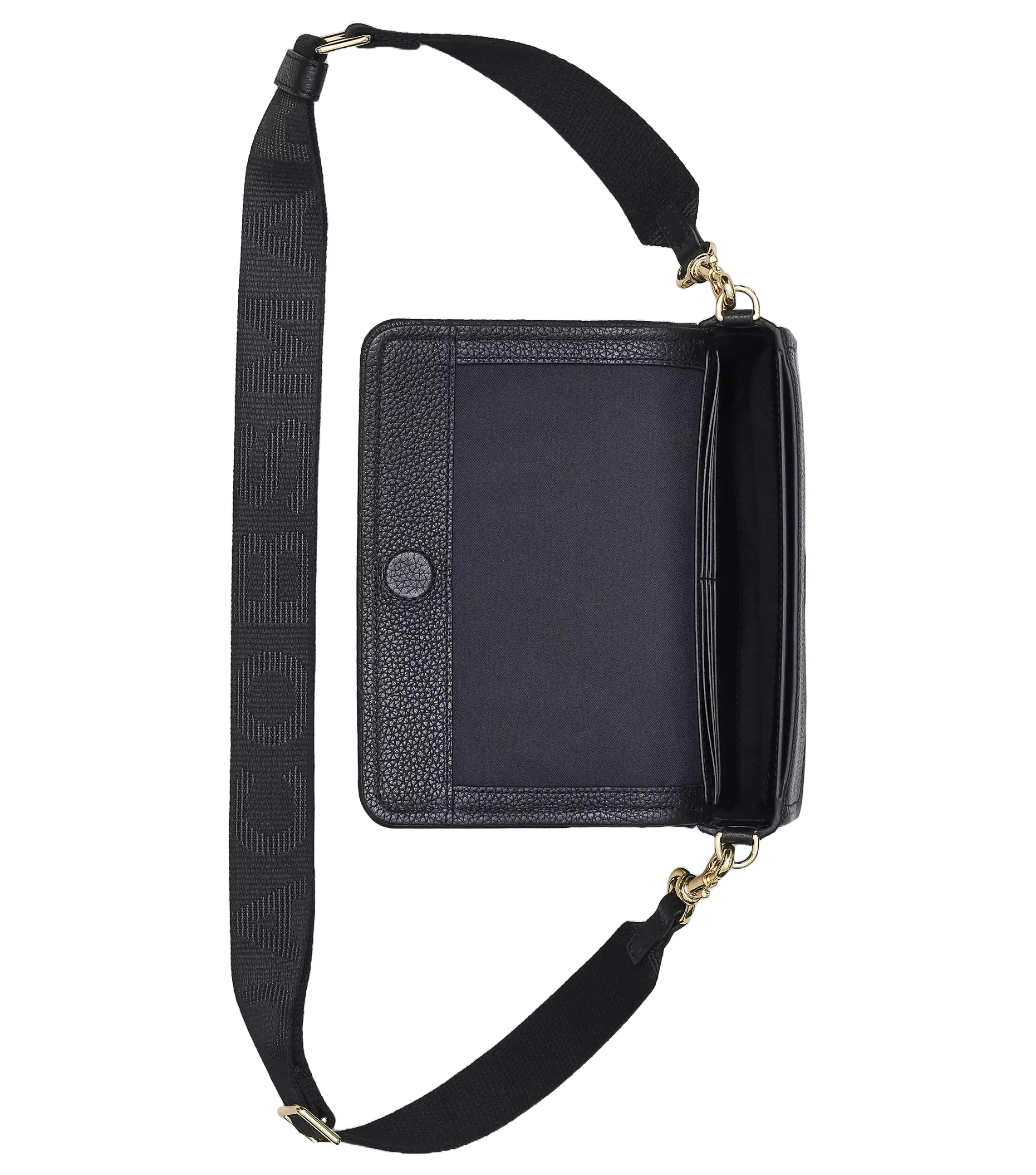 Foto 4 pulgar | Bolsa Marc Jacobs The Leather Mini 2s4smn080s02 001 Negro