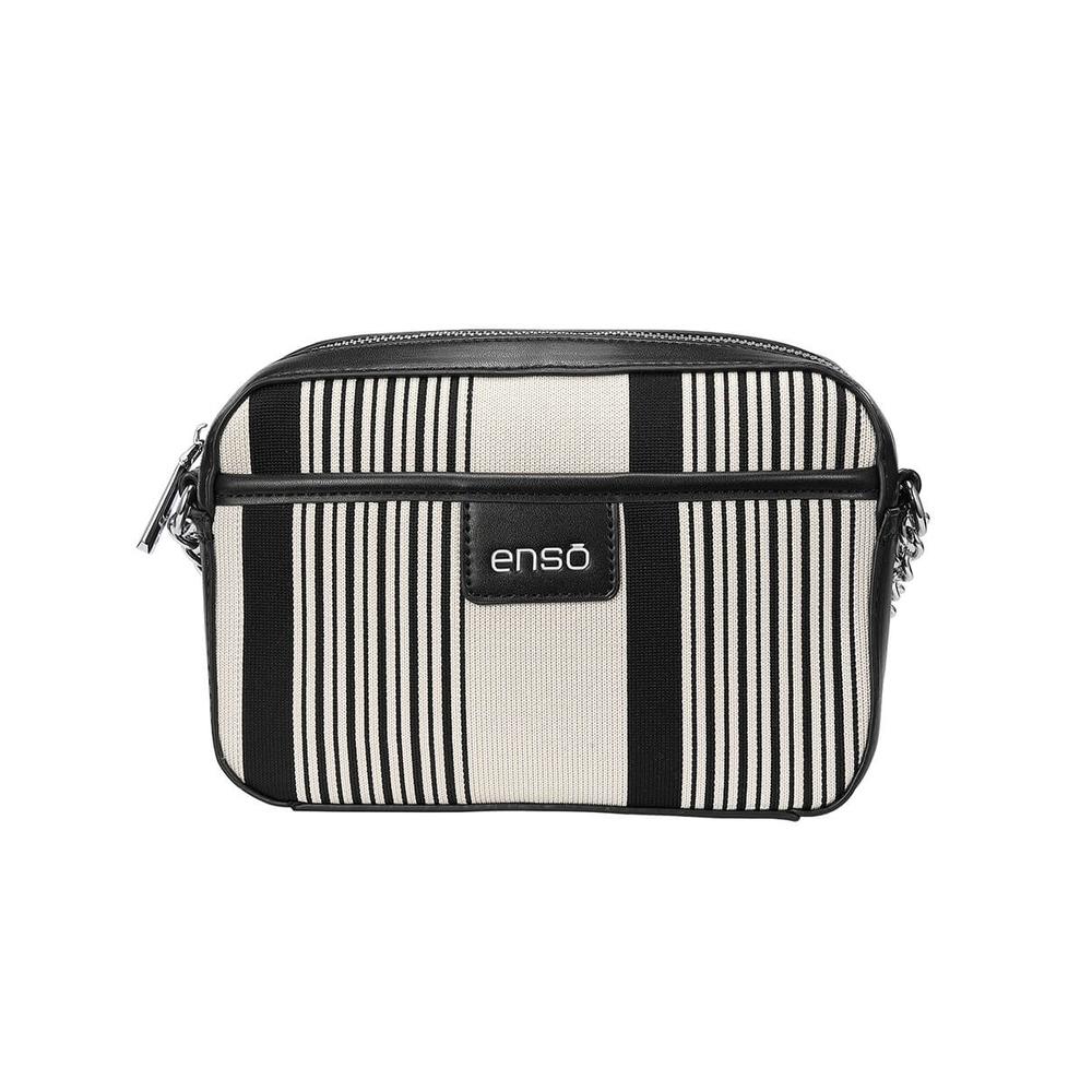 Foto 1 | Bolsa Crossbody Enso Mujer Eb243312cbbe Negro/beige Negro