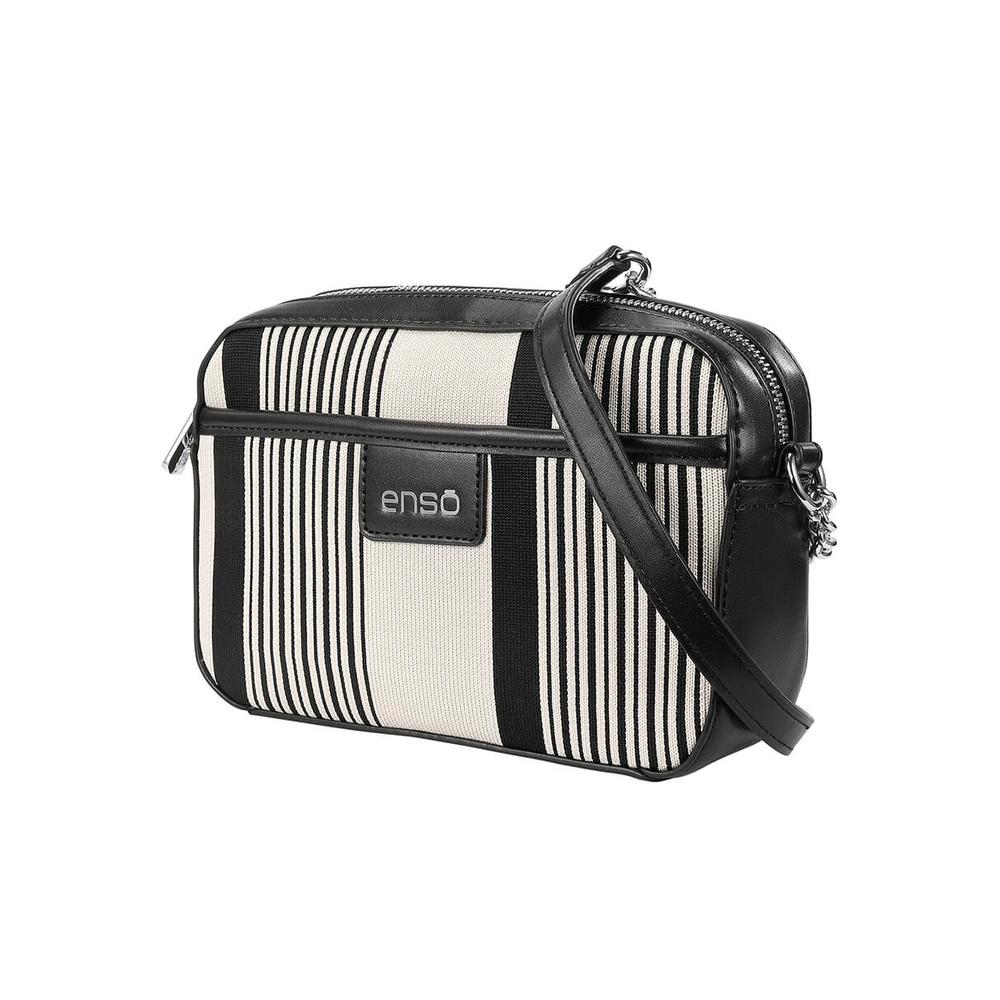 Foto 2 | Bolsa Crossbody Enso Mujer Eb243312cbbe Negro/beige Negro