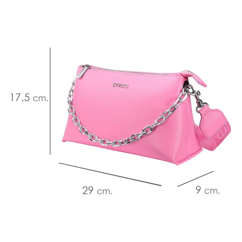 Foto 6 | Bolsa Crossbody Enso Glam De Verano Mujer Eb2432cbp17 Rosa Rosa
