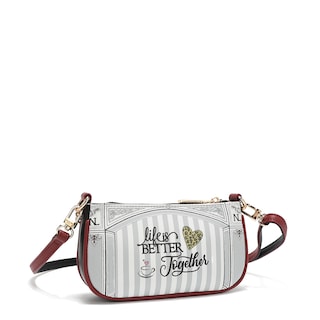 Foto 4 | Set De 2 Pz/ Bolsa Y Tarjetero Nicole Lee Estampada Akiko