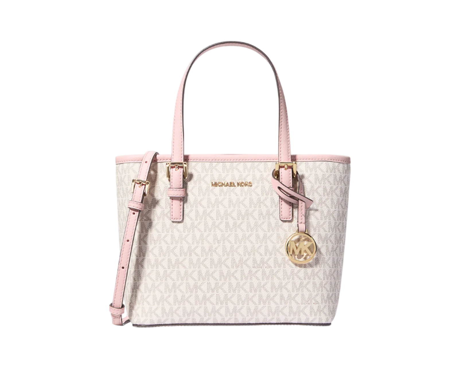 Bolsa Michael Kors Jet Set Travel Extra-small Logo Top 35t9gtvt0b Blanca