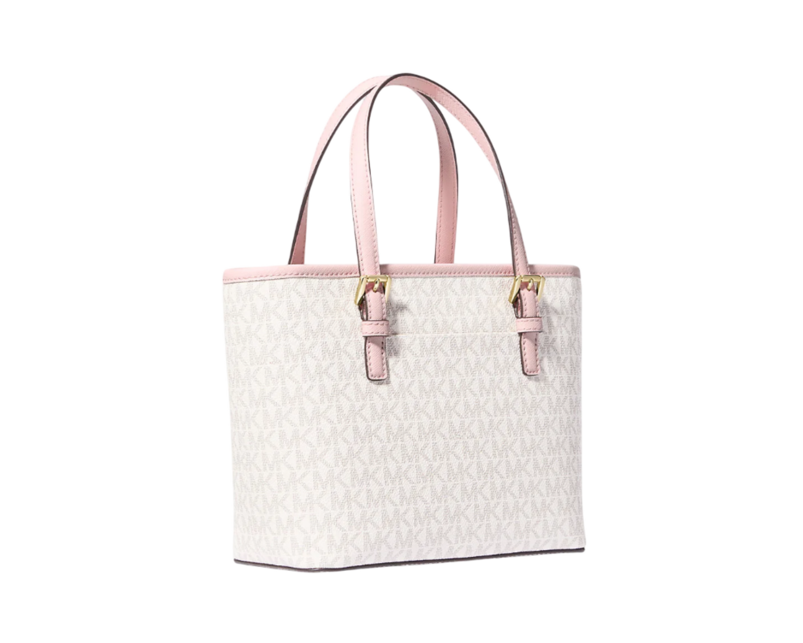 Foto 3 pulgar | Bolsa Michael Kors Jet Set Travel Extra-small Logo Top 35t9gtvt0b Blanca