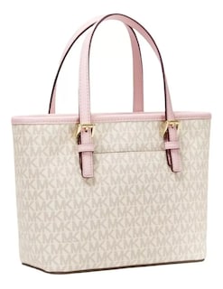 Foto 2 | Bolsa Michael Kors Jet Set Travel Extra-small Logo Top 35t9gtvt0b Blanca