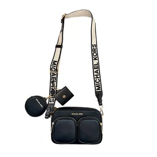 Foto 2 | Bolsa Michael Kors Jet Set Medium Crossbody Airpods 35s2gtt6l Color Negro