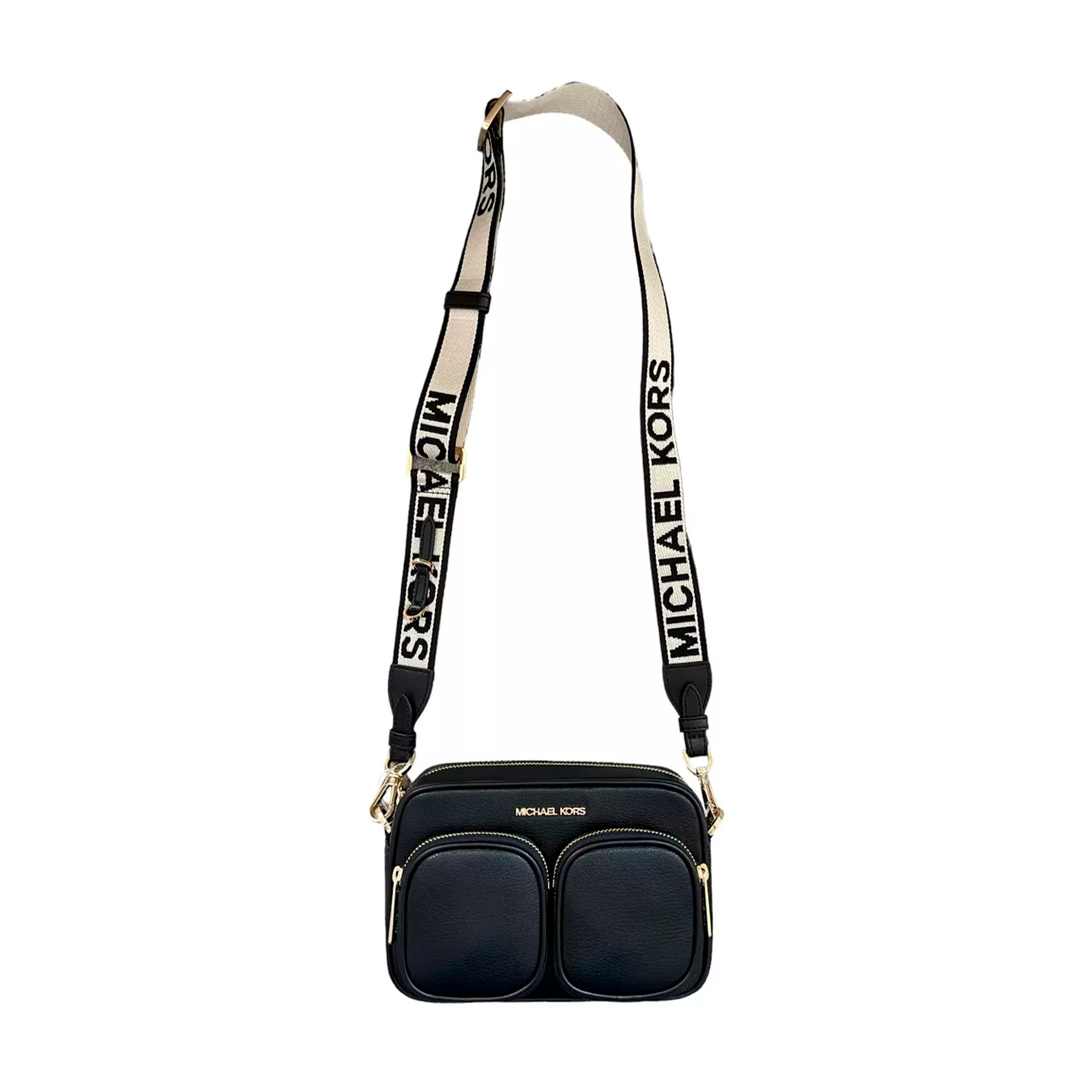 Foto 5 | Bolsa Michael Kors Jet Set Medium Crossbody Airpods 35s2gtt6l Color Negro