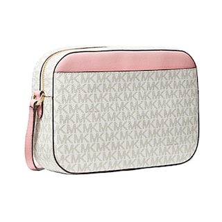 Foto 2 | Bolsa Michael Kors Jet Set Large Logo Crossbody Bag 35s1gttc9b Rosa Vanilla