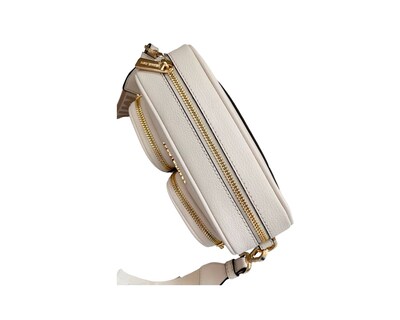 Foto 4 | Bolsa Michael Kors Jet Set Medium Crossbody Airpods 35s2gtt6l Beige
