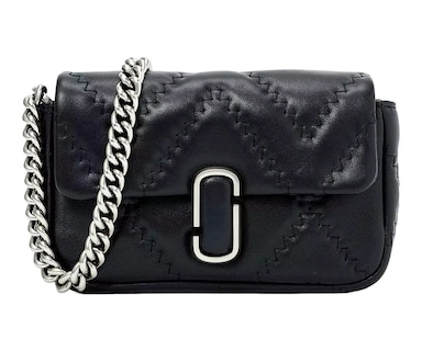 Foto 1 | Bolsa Marc Jacobs Acolchado J Marc Mini 2s3hsh016h03 001 Negro
