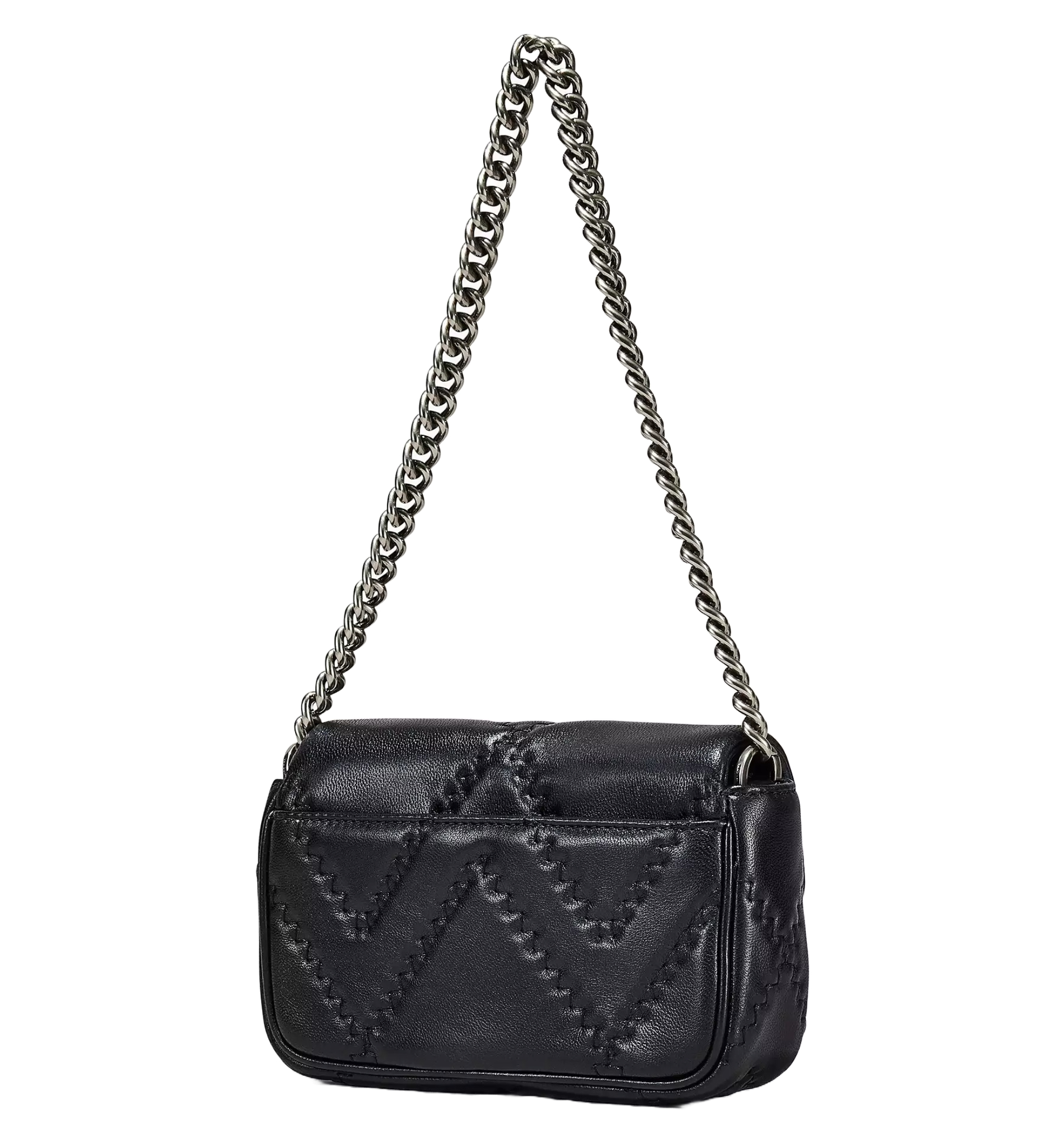 Foto 2 | Bolsa Marc Jacobs Acolchado J Marc Mini 2s3hsh016h03 001 Negro
