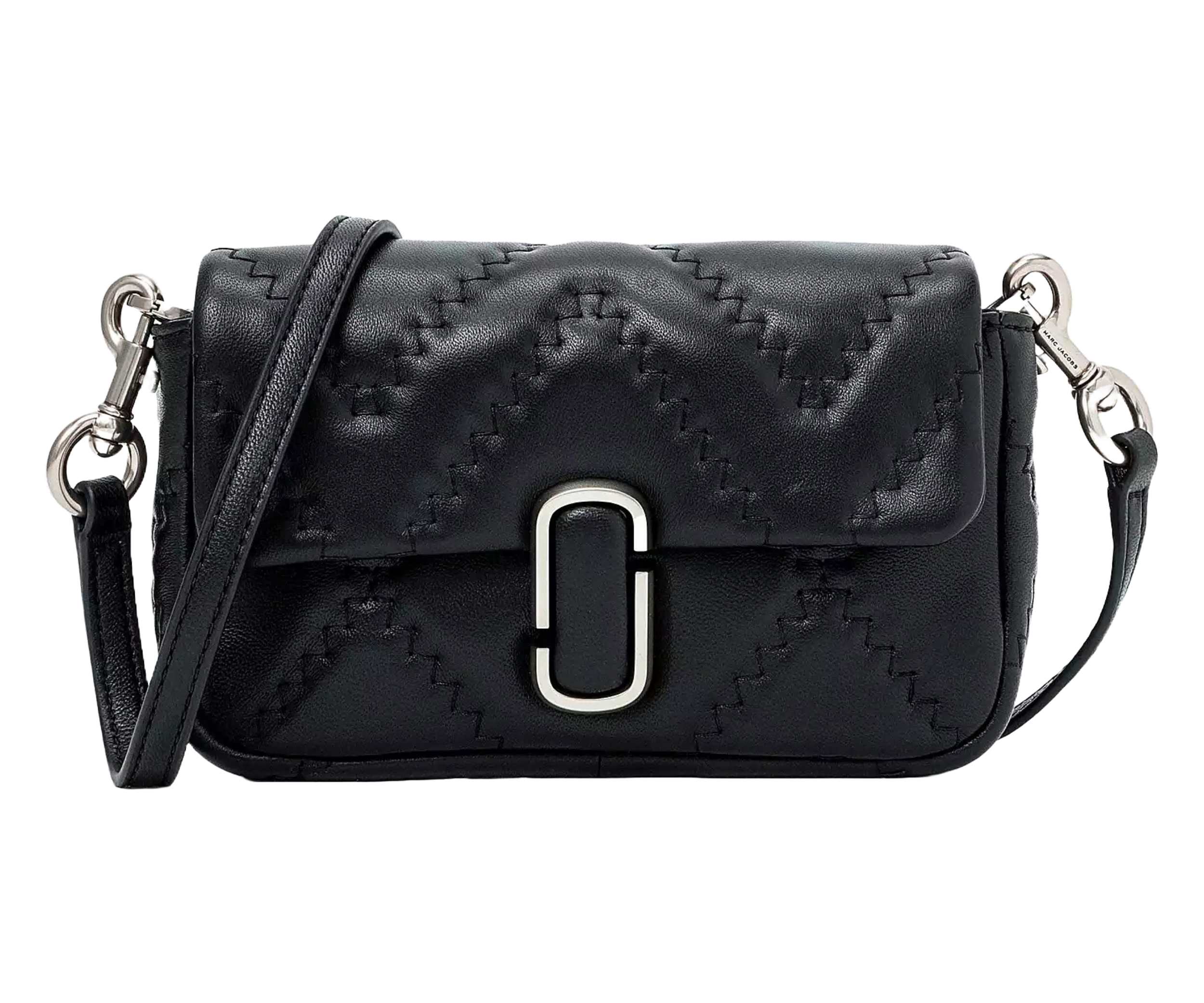Foto 3 | Bolsa Marc Jacobs Acolchado J Marc Mini 2s3hsh016h03 001 Negro