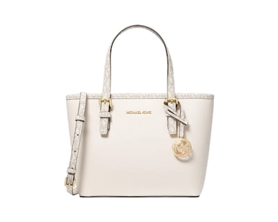 Foto 1 | Bolsa Crossbody Michael Kors Jet Set Travel Bag 35hgtvt0l Blanca