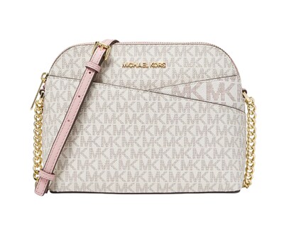 Foto 1 | Bolsa Crossbody Michael Kors Jet Set Travel Logo Dome 35f1gtvc6b Blanca