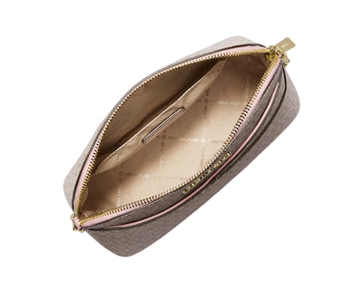 Foto 2 | Bolsa Crossbody Michael Kors Jet Set Travel Logo Dome 35f1gtvc6b Blanca