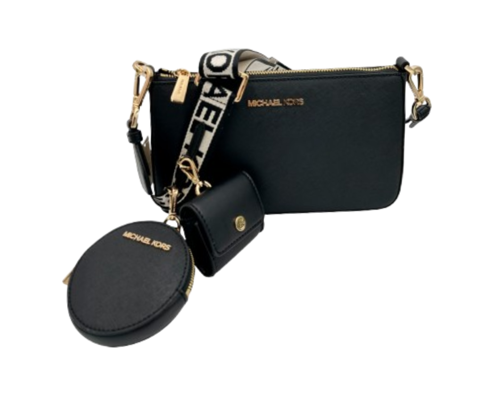 Foto 4 pulgar | Bolsa Michael Kors Jet Set Crossbody 35s3gtvc57 Color Negro