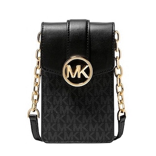 Foto 1 | Bolsa para Celular Michael Kors Carmen Logo Crossbody 35s2gnmc5b Negra