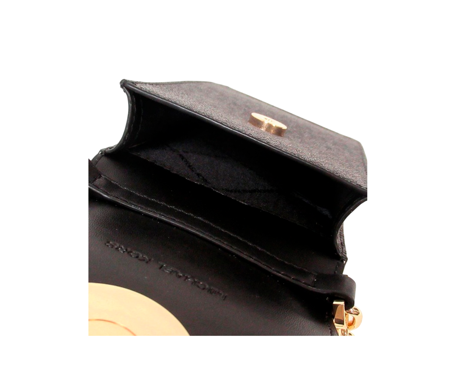 Foto 6 pulgar | Bolsa para Celular Michael Kors Carmen Logo Crossbody 35s2gnmc5b Negra