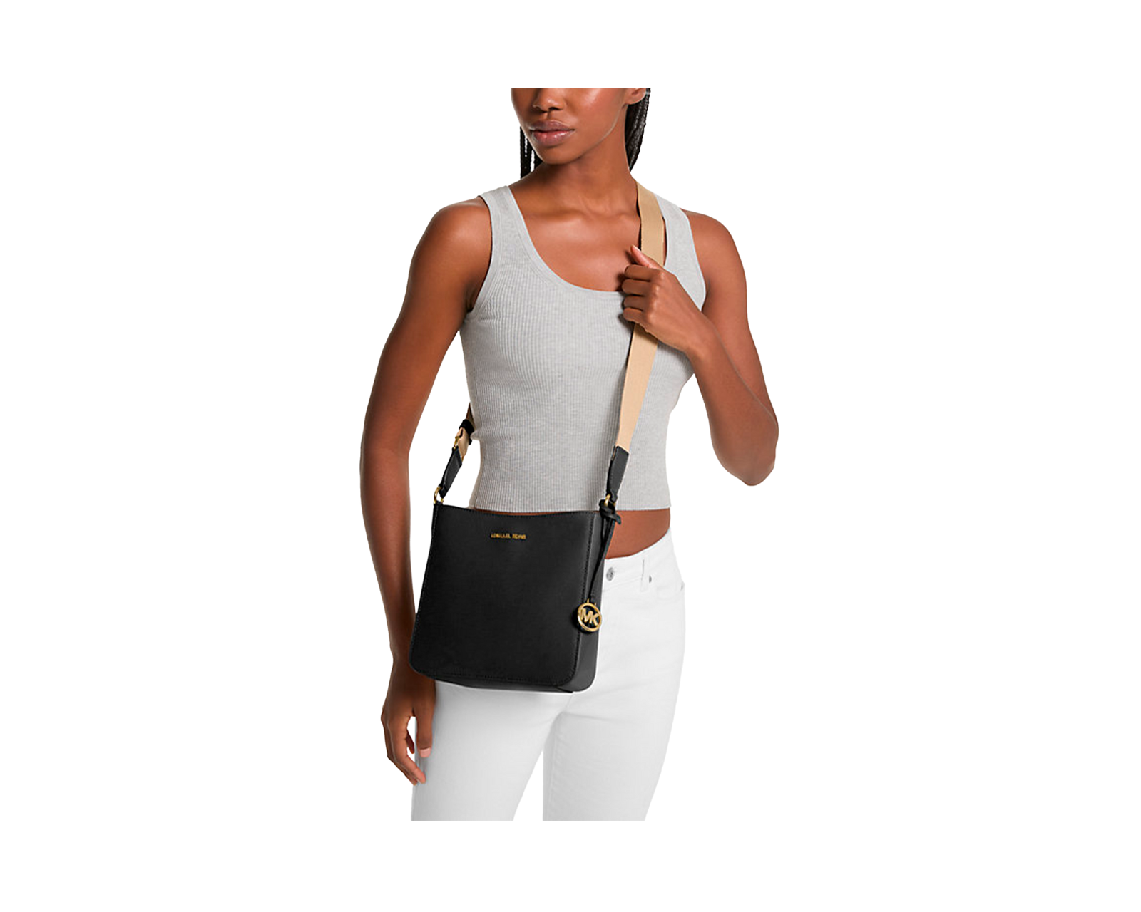 Foto 5 pulgar | Bolsa Crossbody Michael Kors Jet Set Travel Messenger Bag 35s4gtvc5l Negra